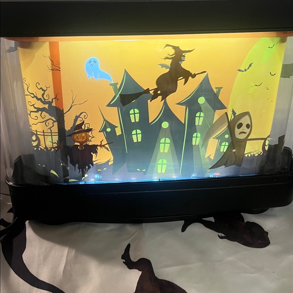 Kids Halloween Nightlight Projector - Black